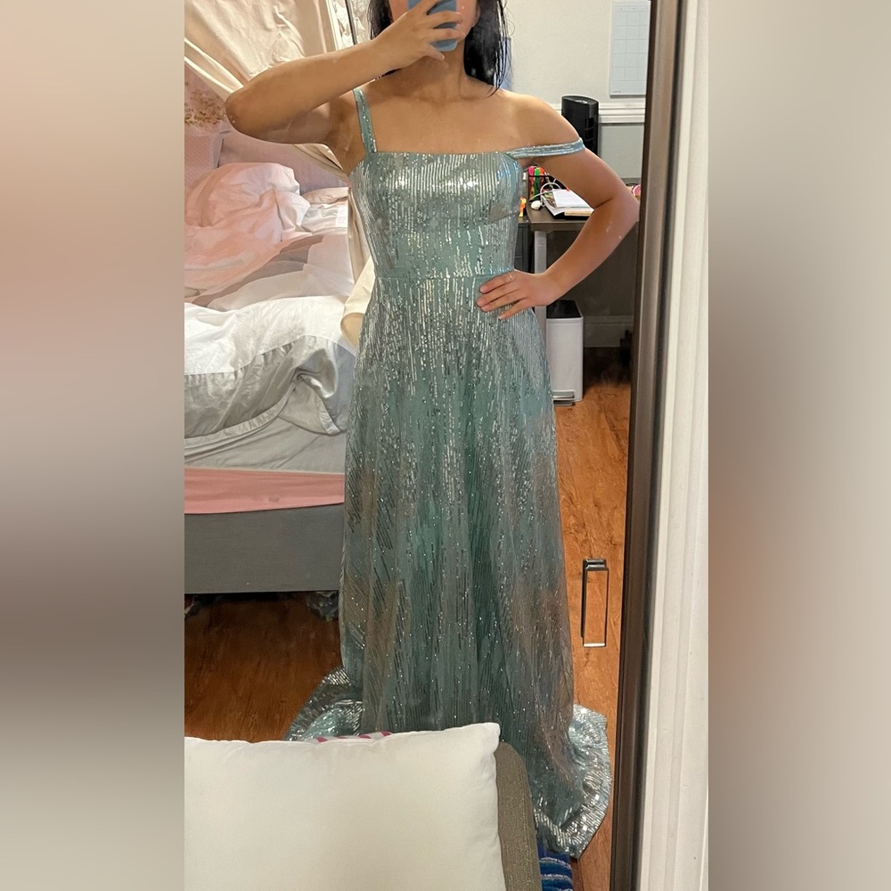 Sparkling Sequin Evening Gown